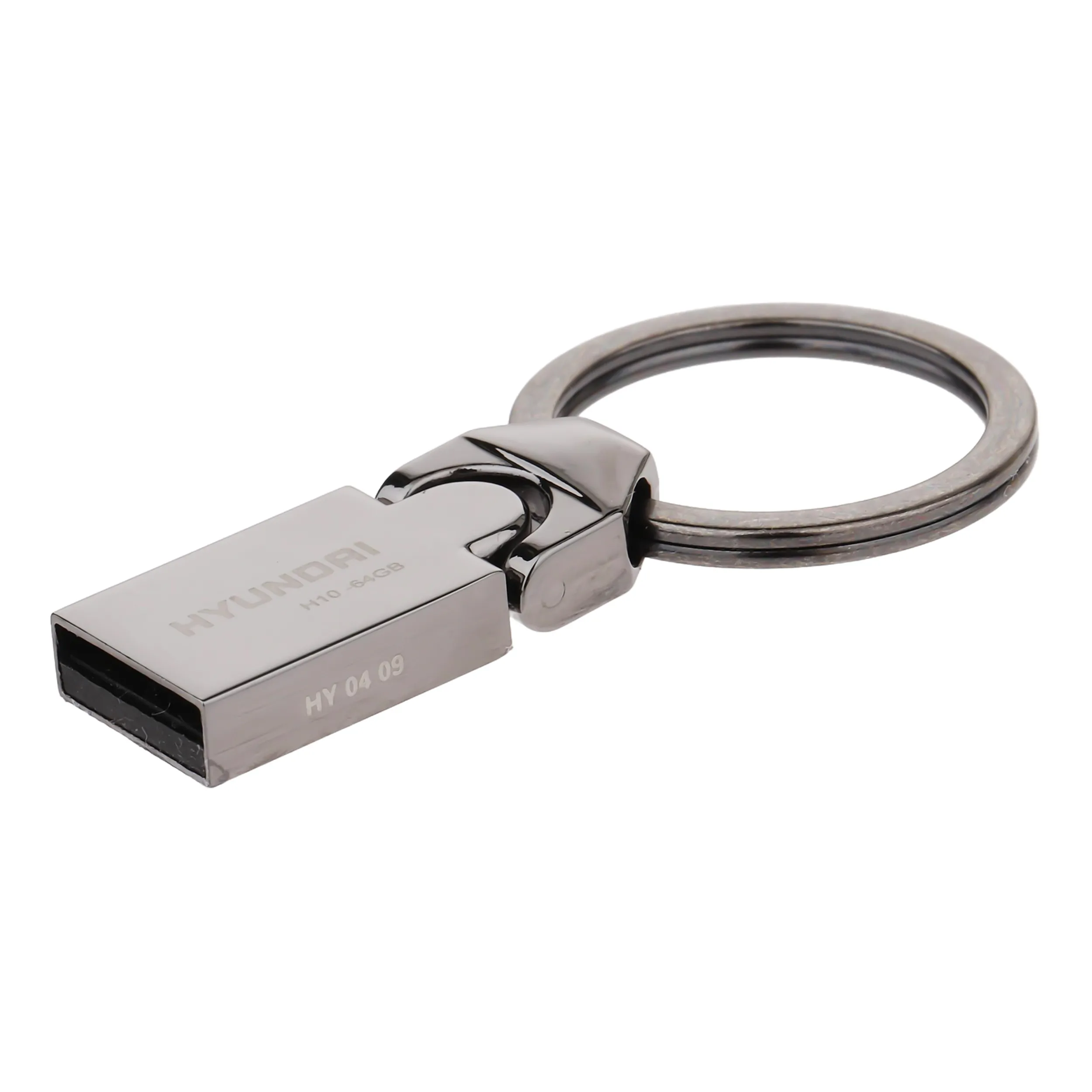 فلش مموری هیوندای مدل H10 USB2.0 ظرفیت 64 گیگابایت | سفید | گارانتی 24 ماهه مروارید اسپیرو