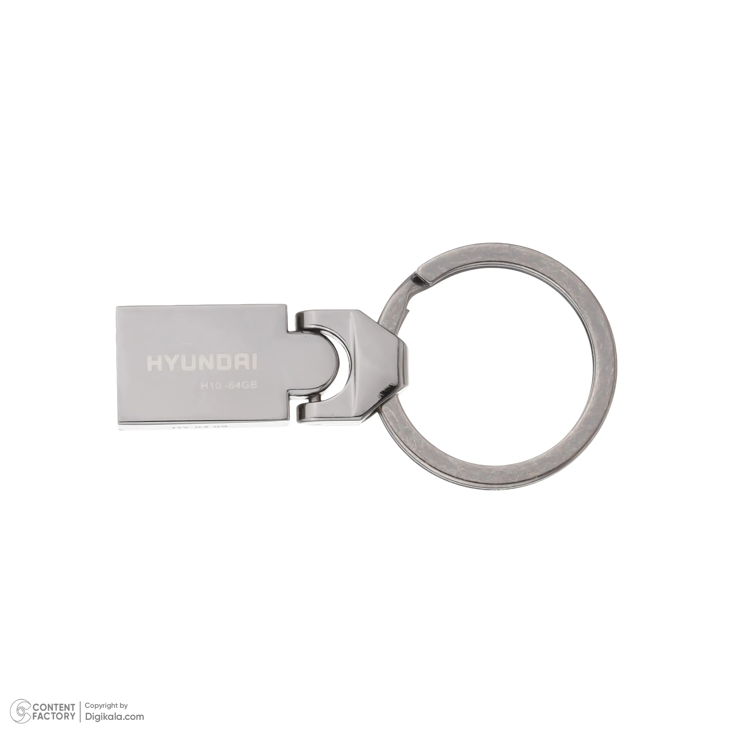 فلش مموری هیوندای مدل H10 USB2.0 ظرفیت 64 گیگابایت | سفید | گارانتی 24 ماهه مروارید اسپیرو