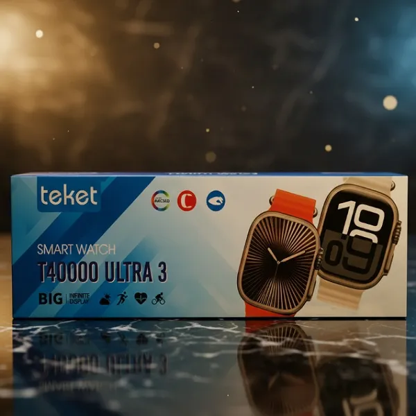 ساعت هوشمند 49 میلی متر تیکت مدل T40000 Ultra3 به همراه بند سیلیکونی | نارنجی | گارانتی 24 ماهه مروارید اسپیرو